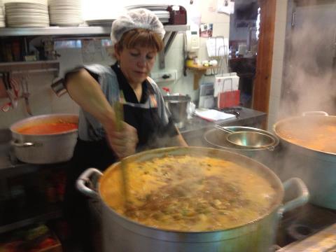 Callos con garbanzos