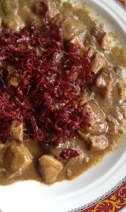 boletus con cecina de leon